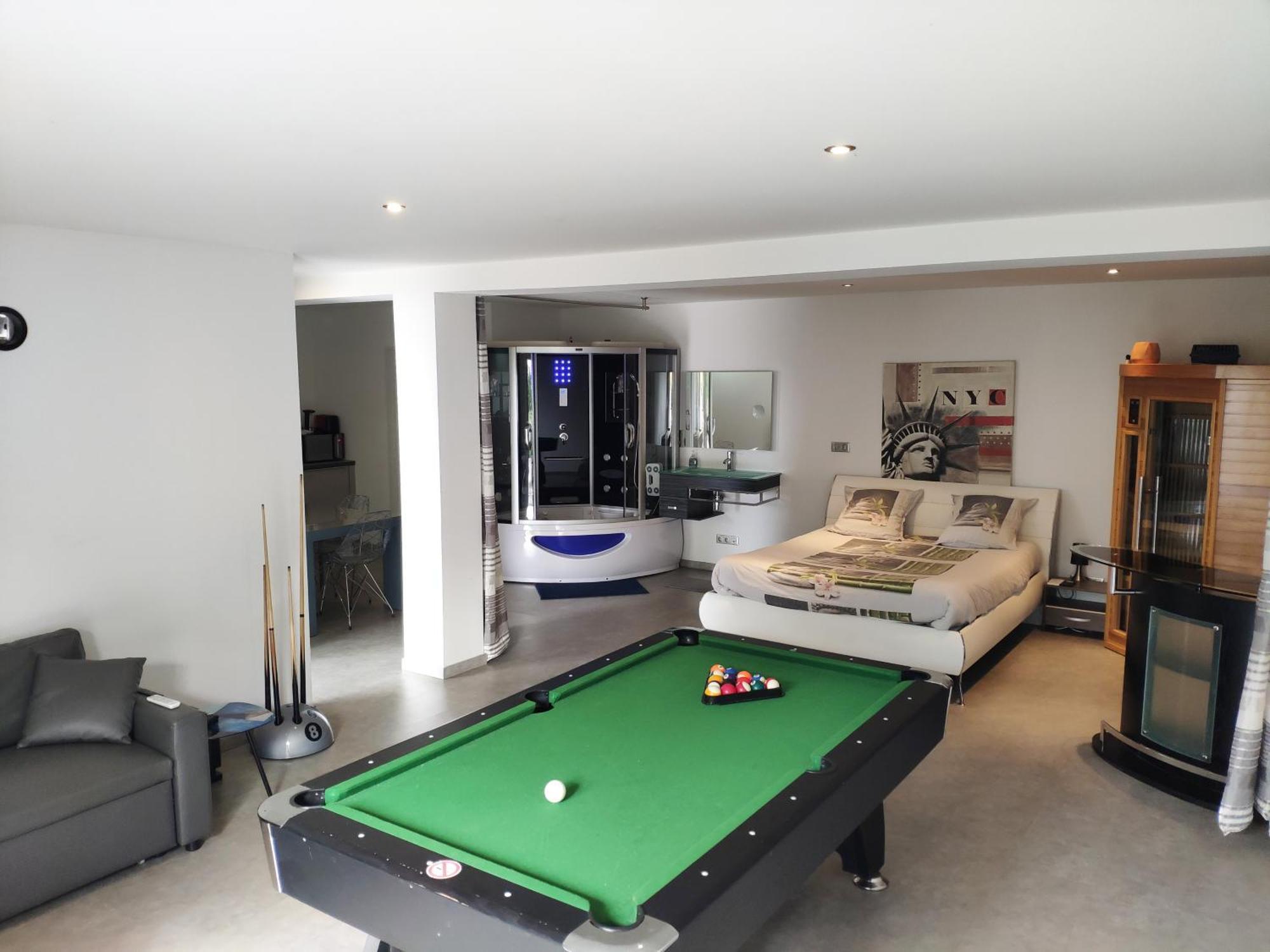 Loft Zen Spa Balneo Parking Gratuit Sauna Hammam Billard Agen Luaran gambar